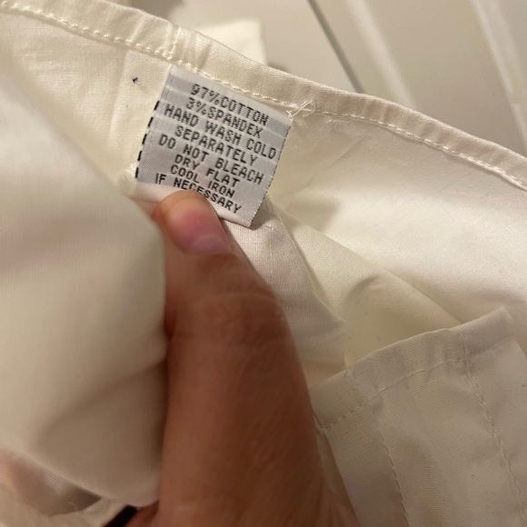 White ruffle blouse. - Picture 4 of 7